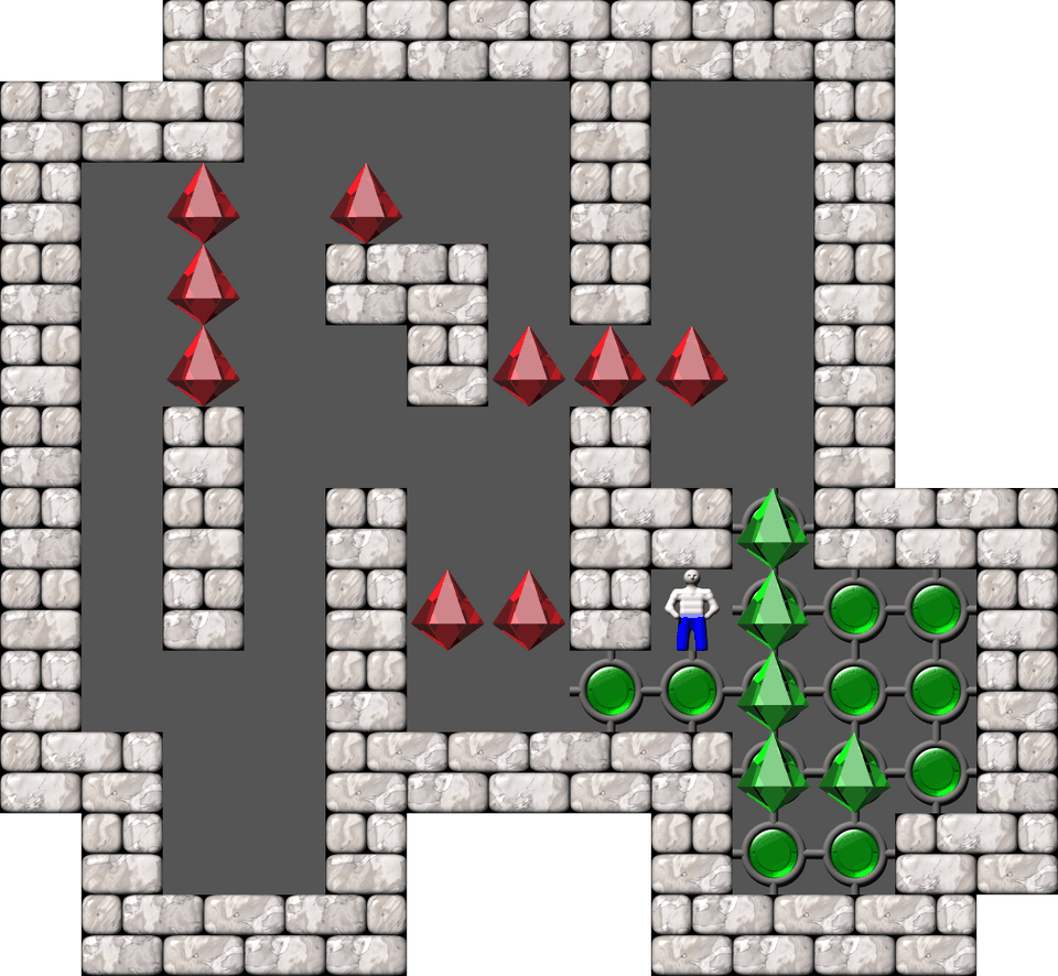 Sokoban Mass Remodel level 772